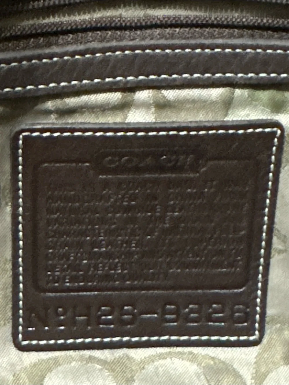 Vintage coach legacy slim duffle leather crossbody